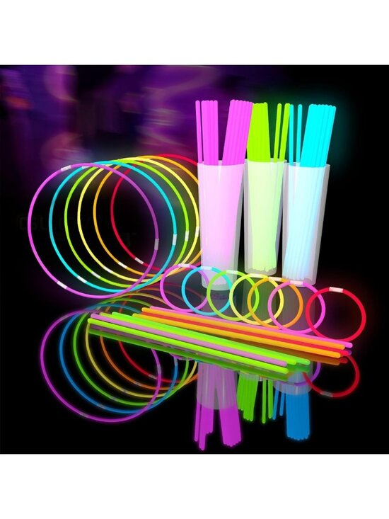 Other - 1200pcs Glow Sticks Party Pack - 8" Light Sticks, Connectors, DIY Bracelets
